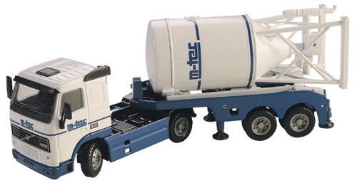 Miniatura Carreta Caminhão Fh12 Volvo  Porta Silo 1:50