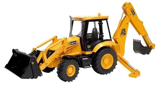 Miniatura Trator Retroescavadeira Jcb Midi Cx Cenbermont